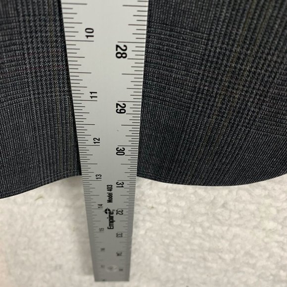 JoS. A Bank Executive Collection Blazer Jacket Mens 38 Gray Wool Single Breasted - Picture 6 of 12